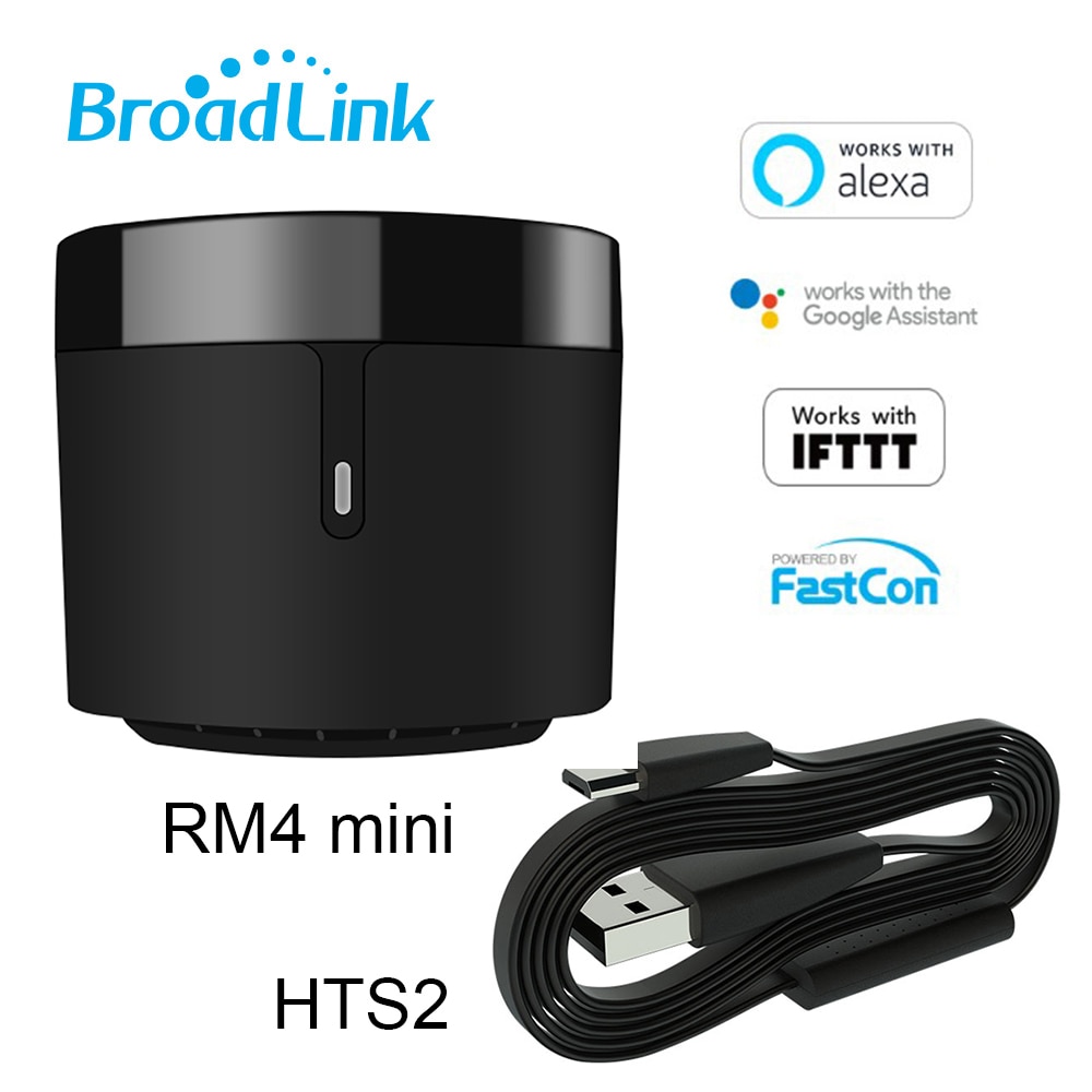 Broadlink RM4 Mini Smart Home Wifi Ir Afstandsbediening Intelligente Automatisering Modules Compatibel Met Alexa Google Thuis