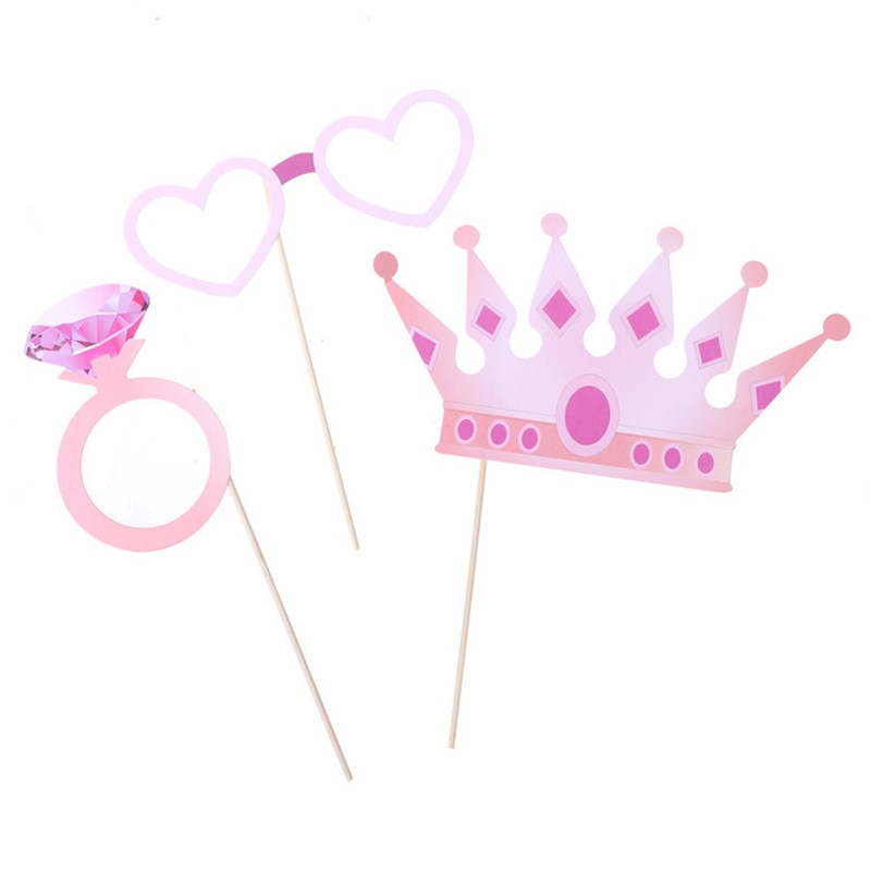 13pcs/set Bride To Be Party Mask Photo Props Wedding Decoration Bachelorette Party Hen Party Photo Booth