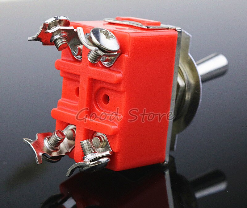 Interrupteur à Bascule Micro Encastrable - 13,4x27,5 Mm, 16A 250V, éclairage Rouge - Pour Machines, Tableau électrique