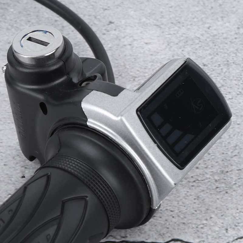Multifunction Throttle Grip Battery Indicator 36V Tricycles for Electric Bicycles