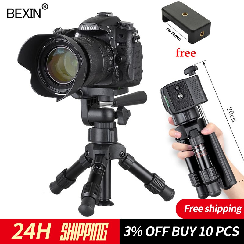 Bexin Telefoon Stand Mini Statief Camera Houder Smartphone Statief Flexibele Vouwen Desktop Pocket Statief Voor Mobiele Telefoon Dslr