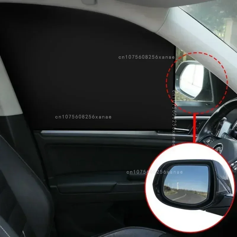 Auton sivuikkunan aurinkosuoja magneettinen uv-säteilyä estävä auton verho kesäinen häikäisysuoja automaattinen aurinkosuoja henkilökohtaiseen yksityisyyteen amagi
