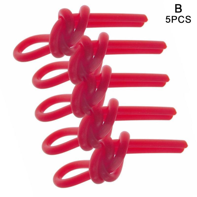 5 stk/pakke langvarig tennistilbehør tennissjokk slitesterk beste strengabsorbere racket for tennis for tennisracket  r9 g 4: B