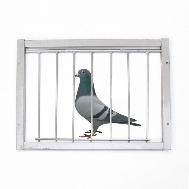 1xDoor Bob Wires Bars On Frame Entrance Tumbler For Racing Pigeon Loft Bird