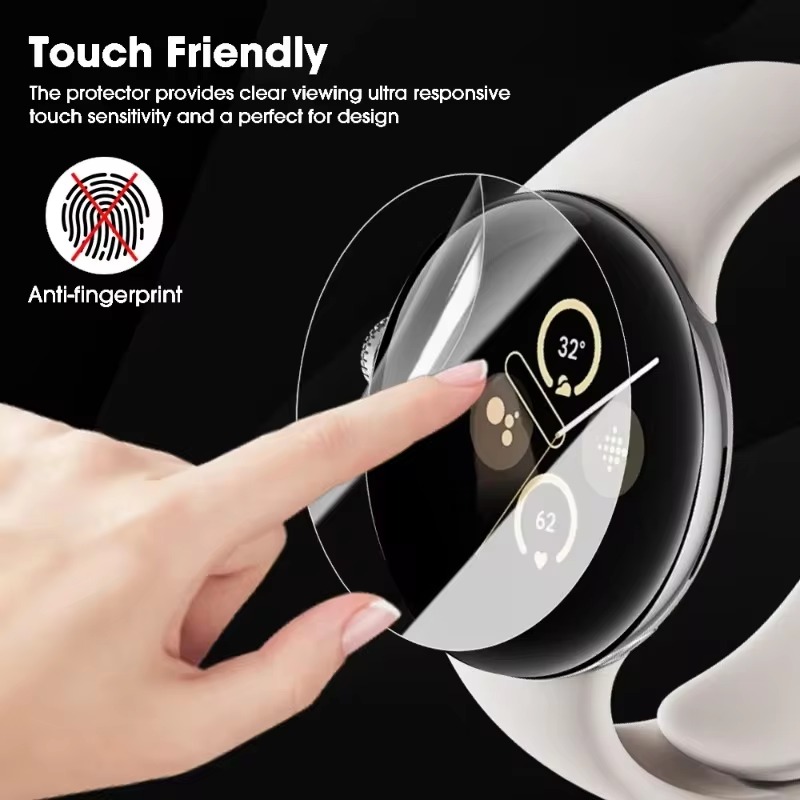 Voor Google Pixel Watch 3 41 MM 45 MM TPU Hydrogelfilm Antikras Ultradunne flexibele schermbescherming voor Google Pixel Watch 3
