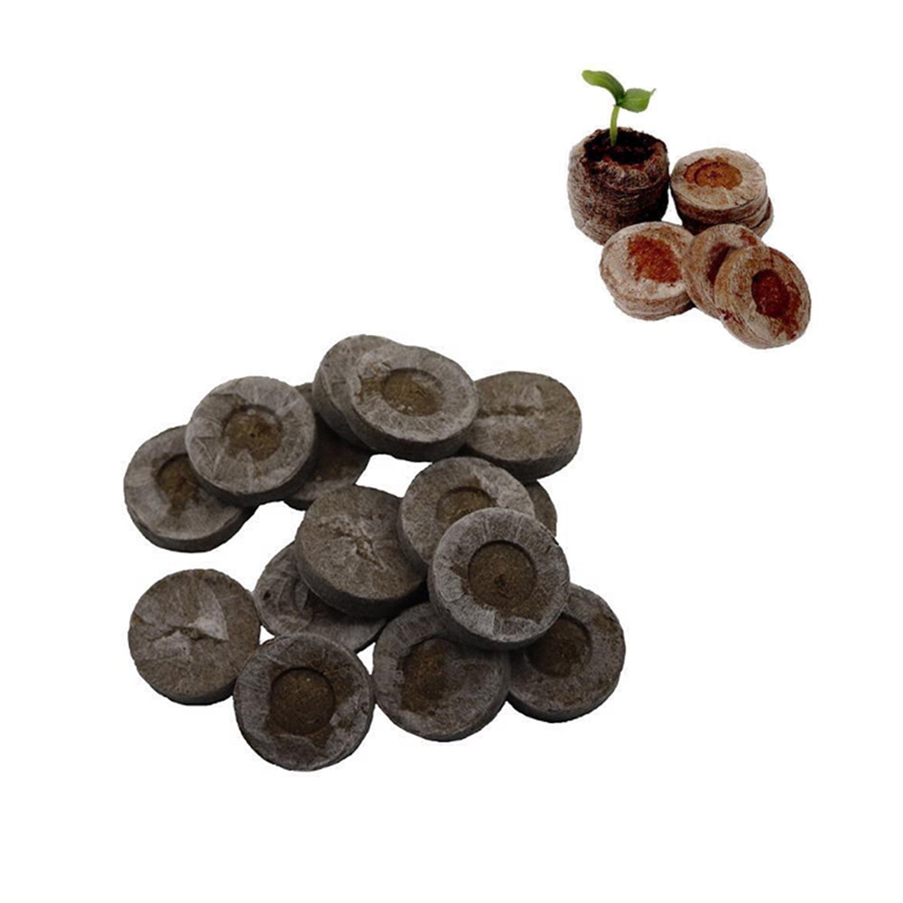 Plantskolajord block migration odla 3*3*1cm praktiska torv block blommor plantering 5 st kondensera utsäde trädgård