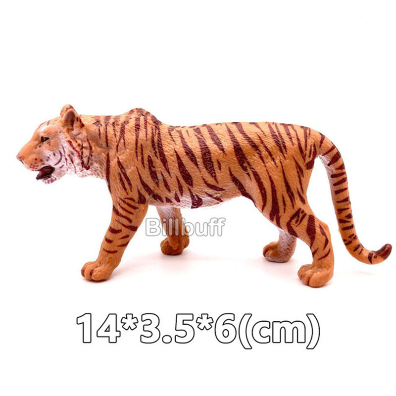 Simulation Wilden Ebene Weiß Tiger Tigerin Männlichen Tiger Modell Aktion-figuren Figuren Sammlung FrüHenne Bildung Spielzeug für freundlicher