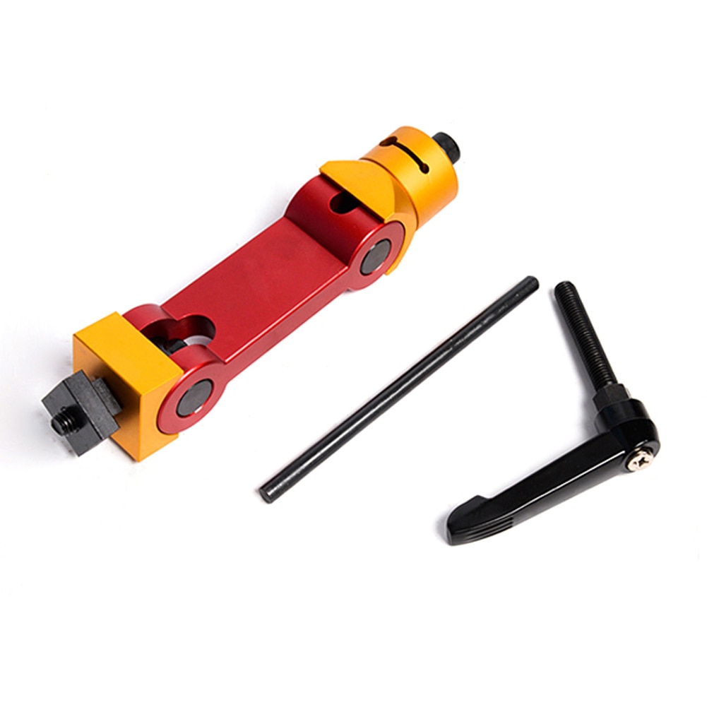 Locator Tool Universele Verstelbare Aluminium Molen Machines Werk Stop Locator Tool Deel Werkstuk Houtbewerking Hand Levert