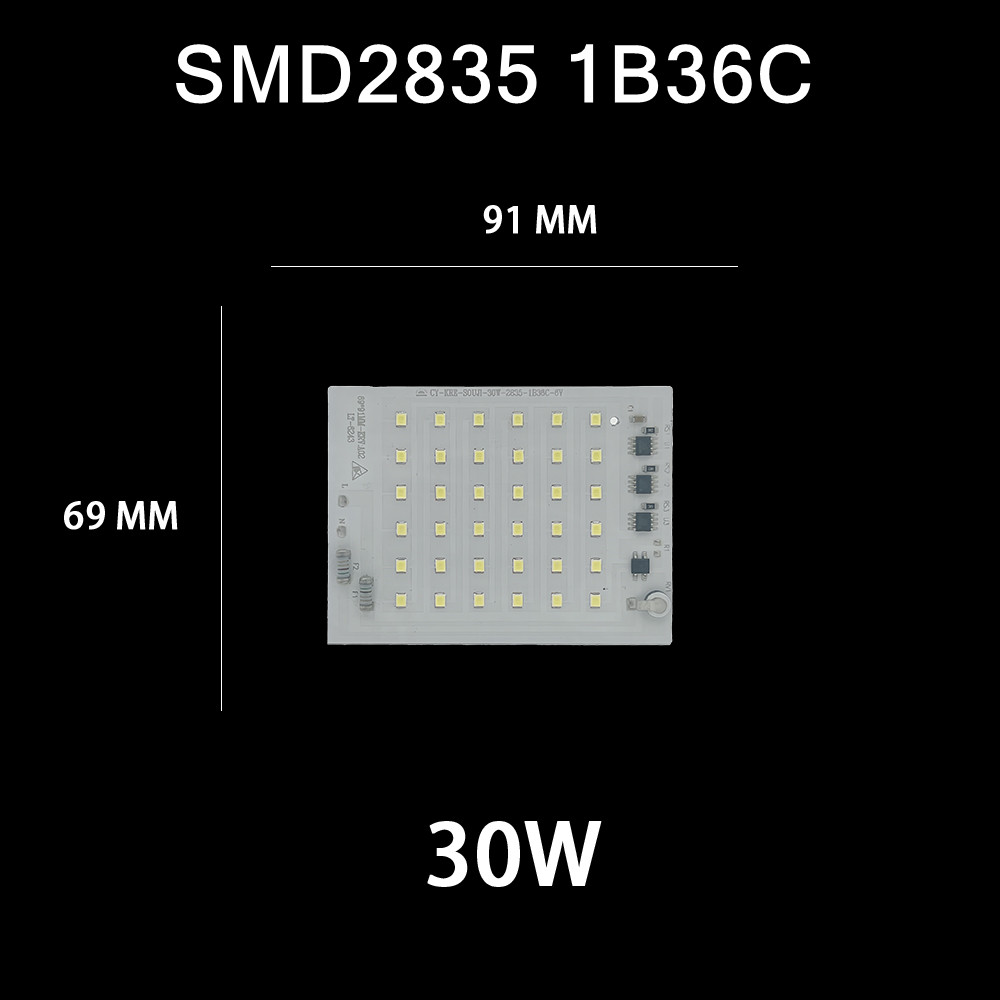 LED Lampe Chip SMD2835 Licht Perlen AC 220V 10W 20W 30W 50W 100W 150W 200W DIY Für draussen Flutlicht kalt Weiß warm Weiß: Lavendel / 50W