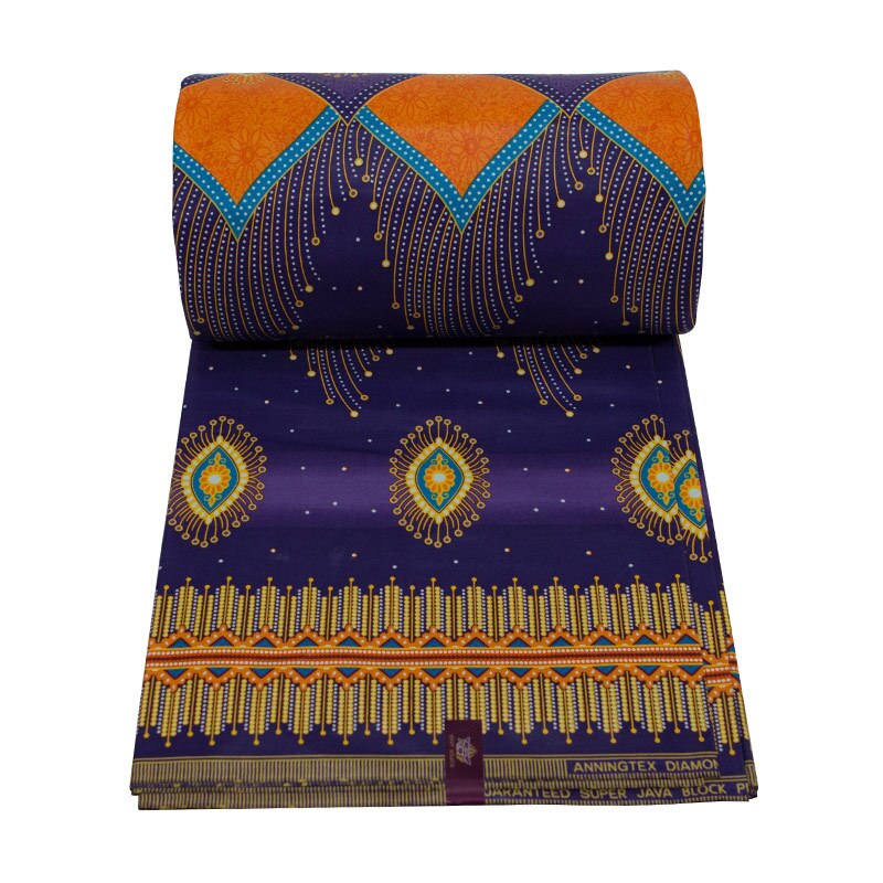 100% Katoen Stof Tissu Africain Waxprint 6 Yards Van Wax Africain Ankara Stof Voor Jurken