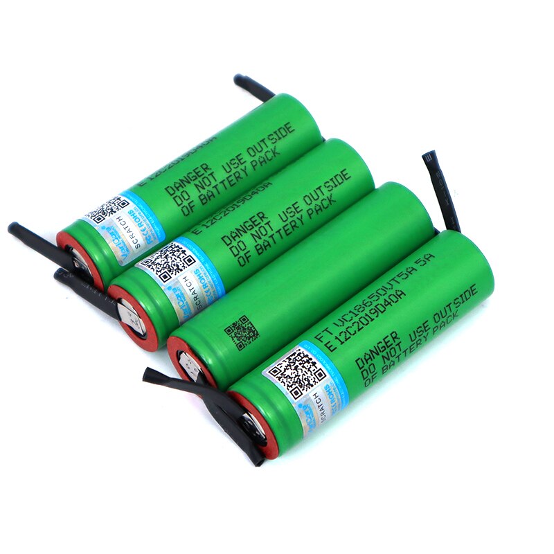 VariCore-batería de litio VTC5A, 2600mAh, 18650, descarga 30A, 18650VTC5, hojas de níquel para manualidades