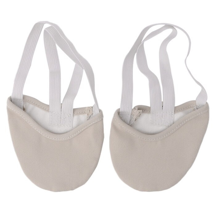 Half Faux Leather Sole Ballet Pointe Dance Shoes Rhythmic Gymnastics Slippers: M