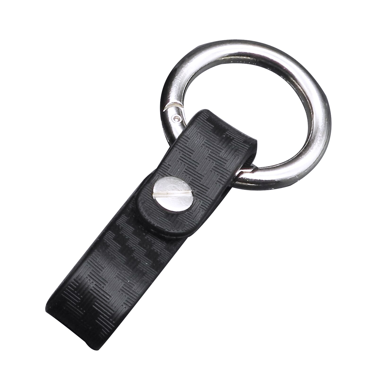 Carbon Silicone Key Case Cover For VW Polo Golf 7 Tiguan Skoda Octavia Karoq SEAT Ateca Leon Ibiza KeyChain Key Ring: Only carbon keyring