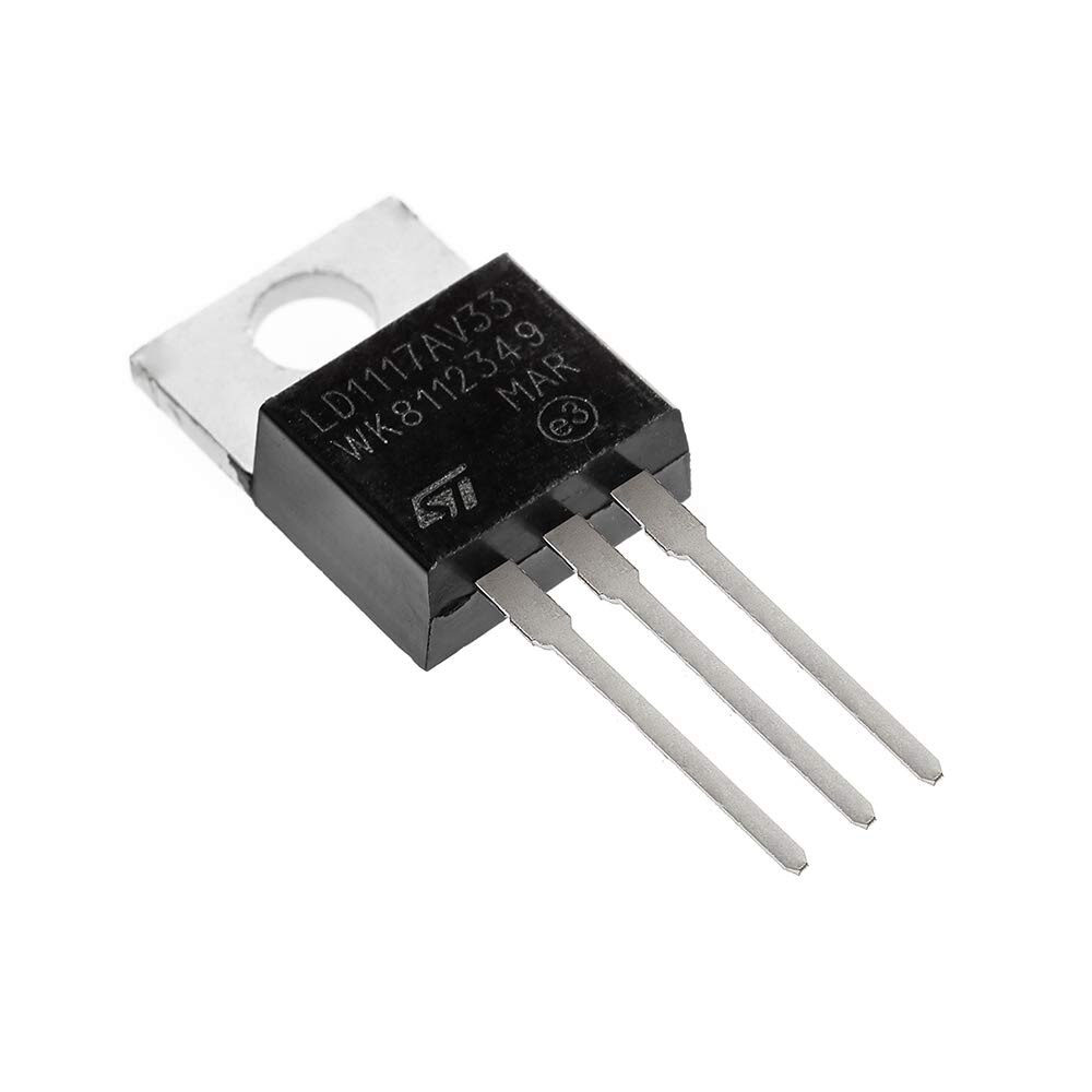 10 Uds LD1117V33 LD111 LD33V regulador lineal de tensión 950mA 3,3 V a-220 3-Pin