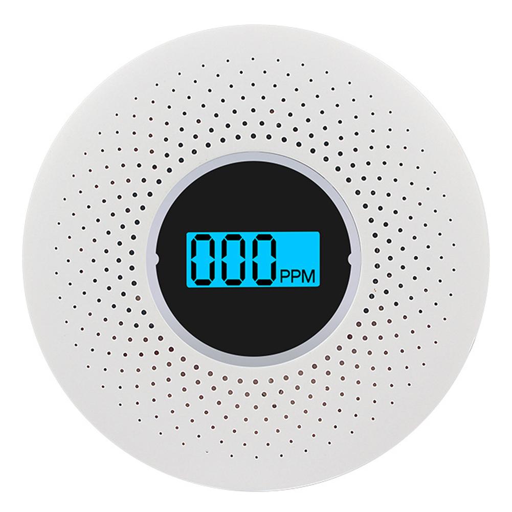 GSD-512 CO Smoke Wireless Security Detector Alarm Home Smoke Detector Sensor Low Battery Prompt Long Standby Time