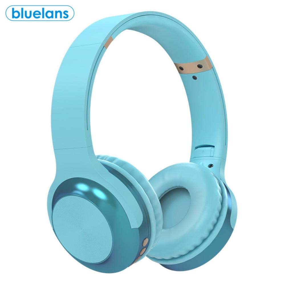 A10 Bluetooth Headphones - Over Ear Stereo Wireless Headset with Mic, Noise Cancelling, SD Card Slot