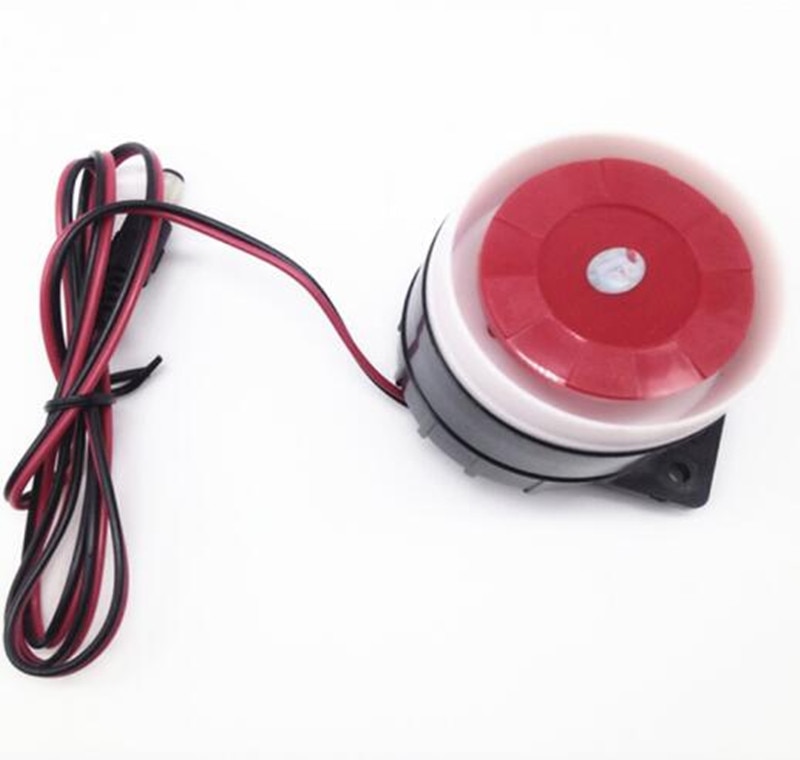 Mini Wired Alarm Siren Horn 12V 110dB Mini BUZZ SFB-55 For Home Alarm Security System House Office Protecting Sensors