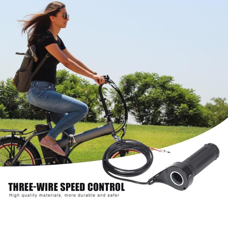 24V 36V 48V 3 Draden Twist Throttle Grip Voor Electirc Scooter Bike 7/8 "Stuur Elektrische voertuig Stuur Controller