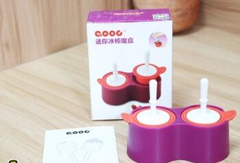 Mini round pony ice cube tray ice cream box