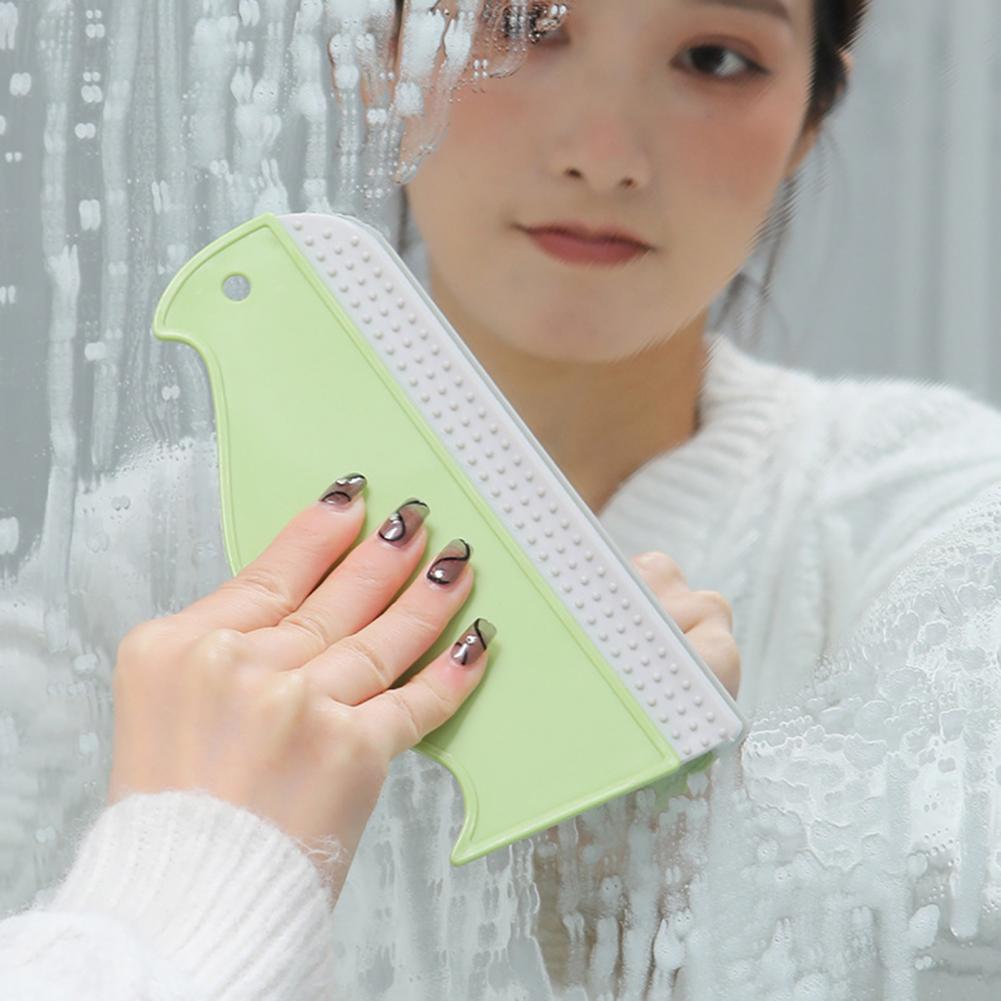 Household Wiper Board Labor-saving Glass Wiper Ergonomics HIPS Shower Door Mirror Wiper Cleaning Tools Accessories