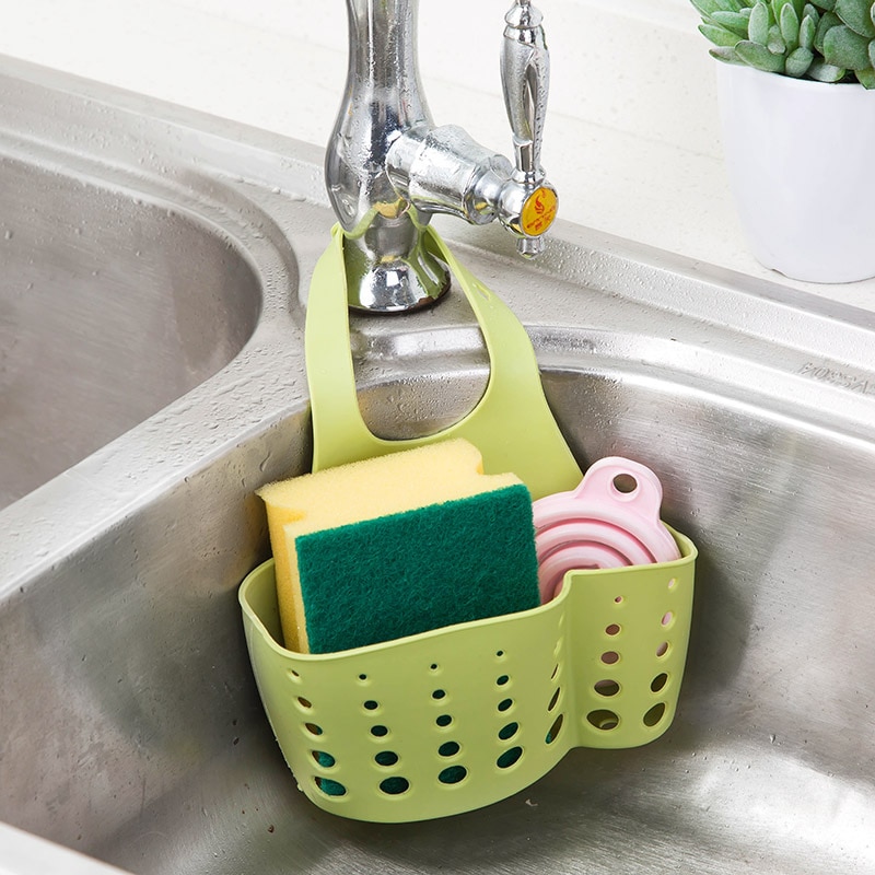 Escurridor de fregadero de cocina, cesta portátil, escurridor colgante para el hogar, herramienta de almacenamiento para baño, soporte para fregadero, accesorios de cocina, utensilio