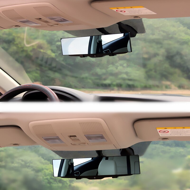 300mm Car Rear View Mirror Large Vision Car Rear View Mirror Angle Panoramic Anti-glare Car Interior Accessories for Car SUV