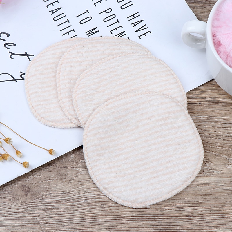 4Pcs/bag Galactorrhea Washable Nursing Breast Pads Spill Prevention Breast Pad For Mommy Breast Reuseable