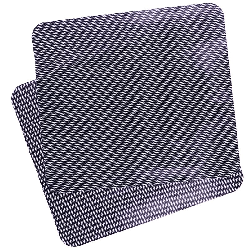 Pegatinas de parasol para coche, calcomanías electrostáticas, 42x38cm, 2 unidades