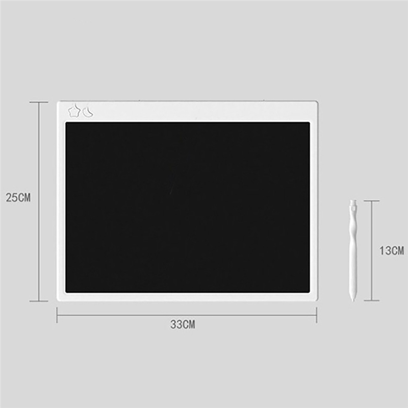 16 inch LCD Writing Tablet Handwriting Pen Handwriting Pads Ultra Thin Board With Erase Button Rechargeable Large Screen