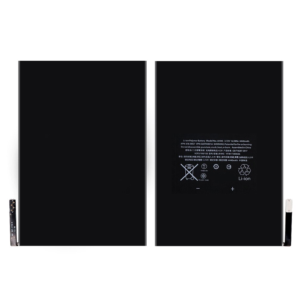 Tablet Battery for Apple iPad Mini 1 A1432 A1454 A1455 Replacement Laptop Bateria with Free Tools 4440mAh