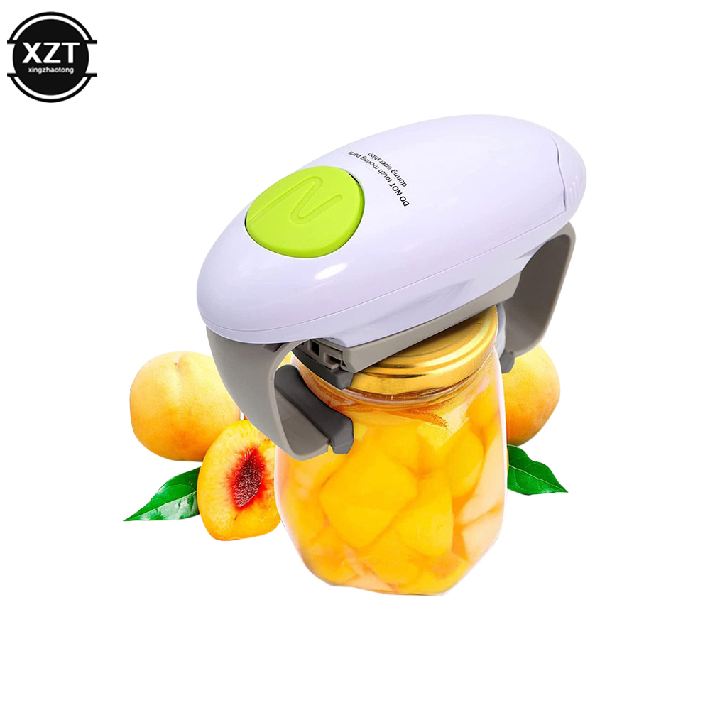 Apriscatole elettrico Apribottiglie automatico per ristorante Barattolo portatile a batteria Apriscatole per utensili da cucina Utensili da cucina