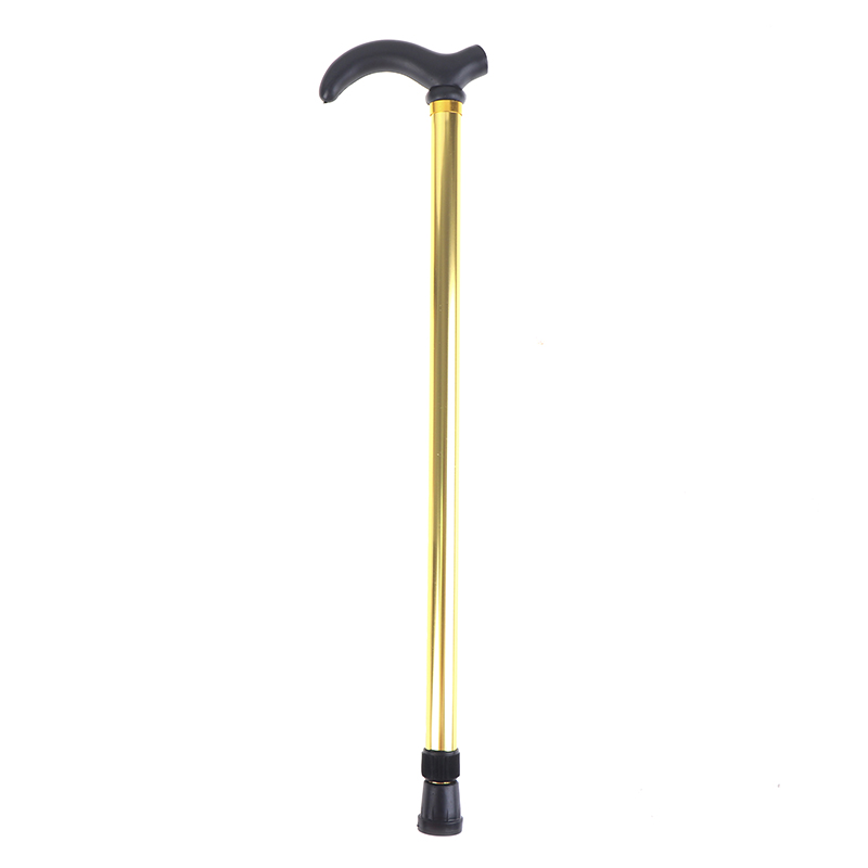 Adjustable Walking Stick Cane 2 Section Stable Anti-Skid Anti Shock Cane Crutch For Old Man Hiking Trekking Poles Cane: GD