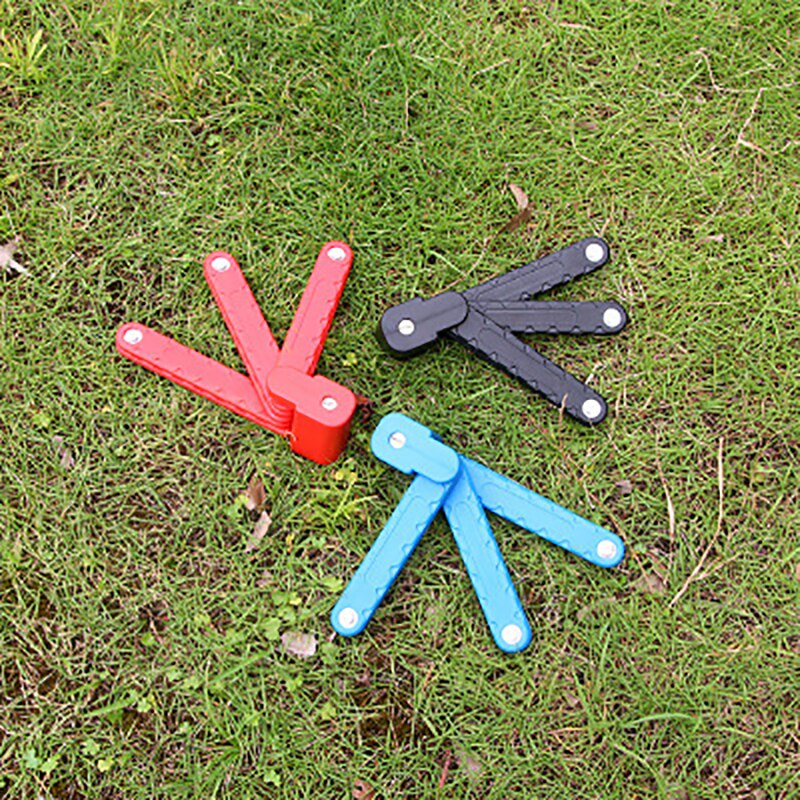 Folding Bicycle Lock Steel Portable Bike Lock Security Cable Locks Anti-Theft Combination Mountain Riding Tools Electric Car