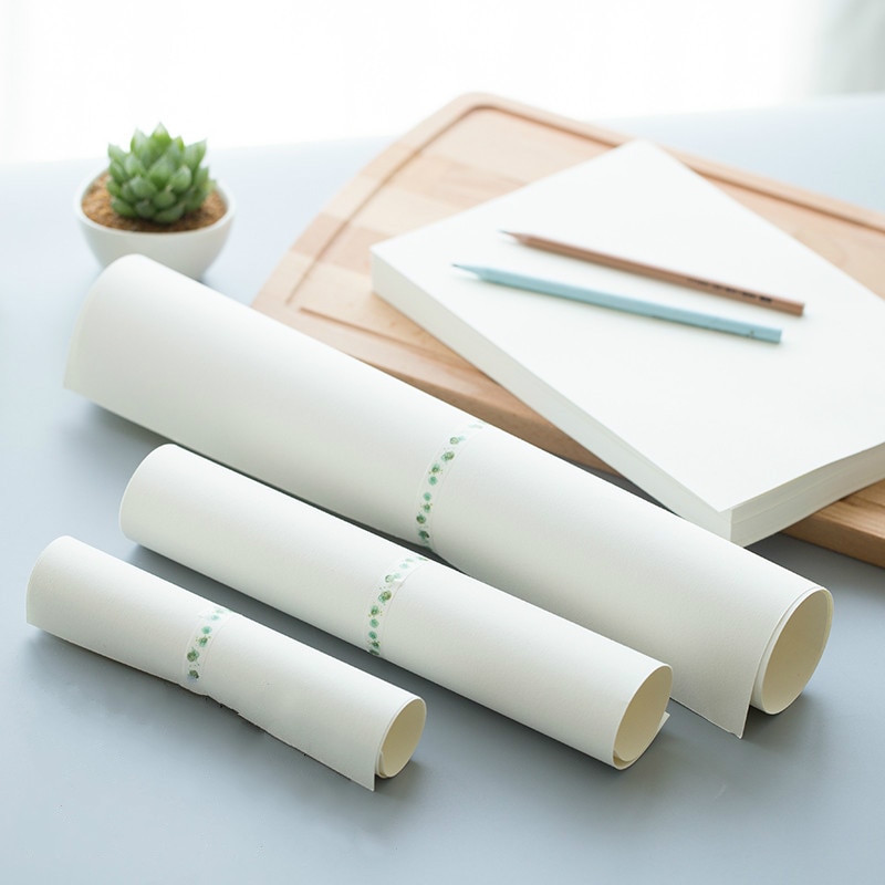 2K 4K 8K 16K Sketch Paper Gouache Paper Hand-painted Sketchbook Child Adult Blank Drawing Paper 150g Print Copy Paper
