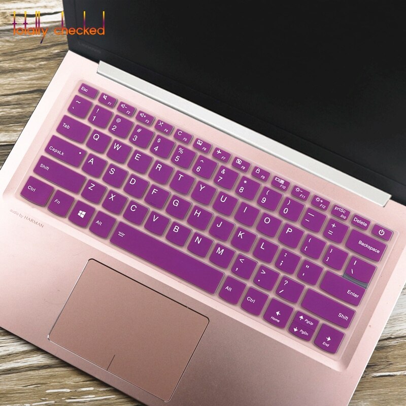 Dla LENOVO Ideapad 530s-14IKB 530s-14arr 530S 14IKB 14ARR 530 s 330 330-14 14AST 330S 14 "osłona na klawiaturę laptopa pokrowiec ochronny ze skóry: purple