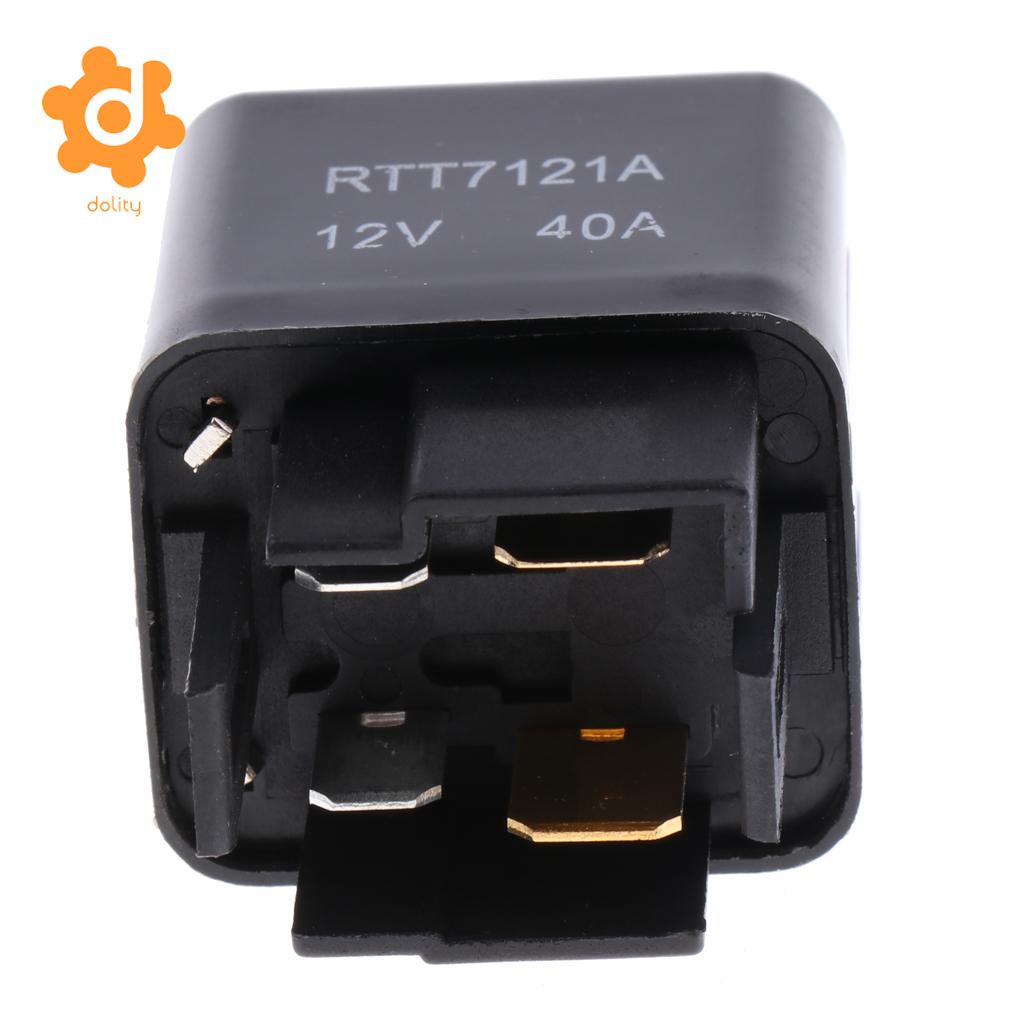 5 Pieces RTT7121A 12V 40A 4-Pin Automotive Relay for Toyota 90987-02006