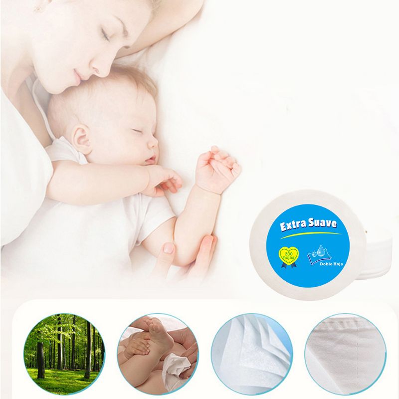 1 rol jumbo toiletpapier, glad zacht 3 lagen badtoiletpapier gxmc