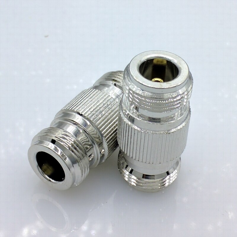 1pc N-Type N-KK N Female to N Female Dual Pass Connector RF Coaxial Connectors Convert Adapter Signal booster