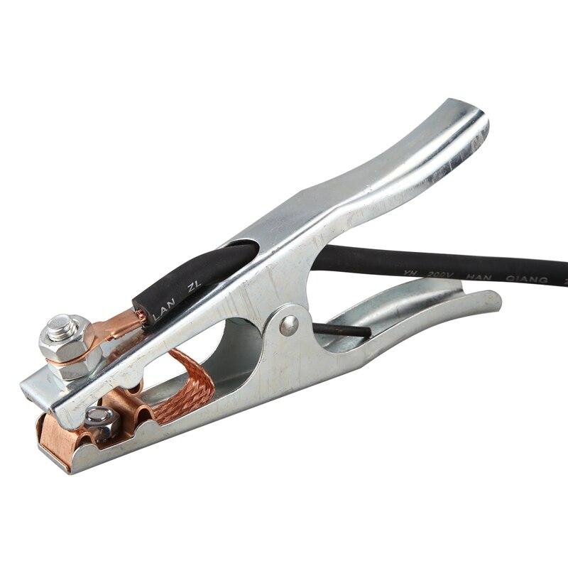 500A Foundation Welding Grounding Cable Clamp Cable 35-50 Plug Welding Fixture for MIG TIG ARC Welding Machine
