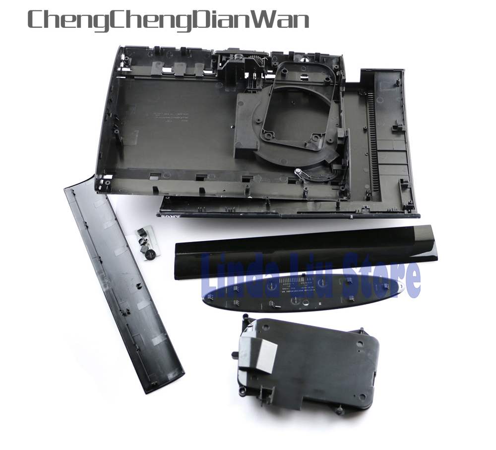 OCGAME Black full housing protective case shell for PS3 super slim 4000 4xxx game console cover for PS3