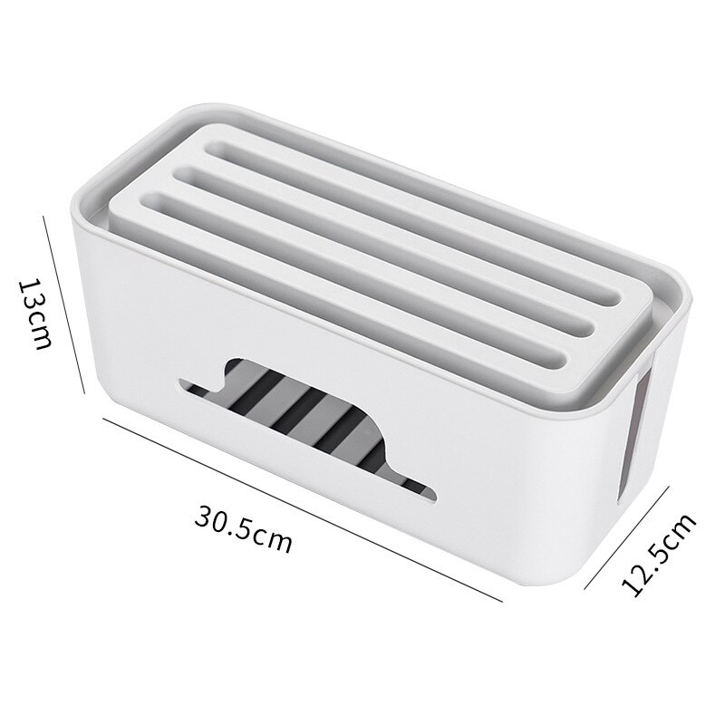 Cable Management Box Socket Computer Office Desktop Organization Electronic Accessories