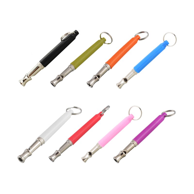 Ultrasonic Dog Repeller Pet Discipline Training Adjustable Whistle Pitch Bark Stop Barking Keychain Pets Tools Supplies #15