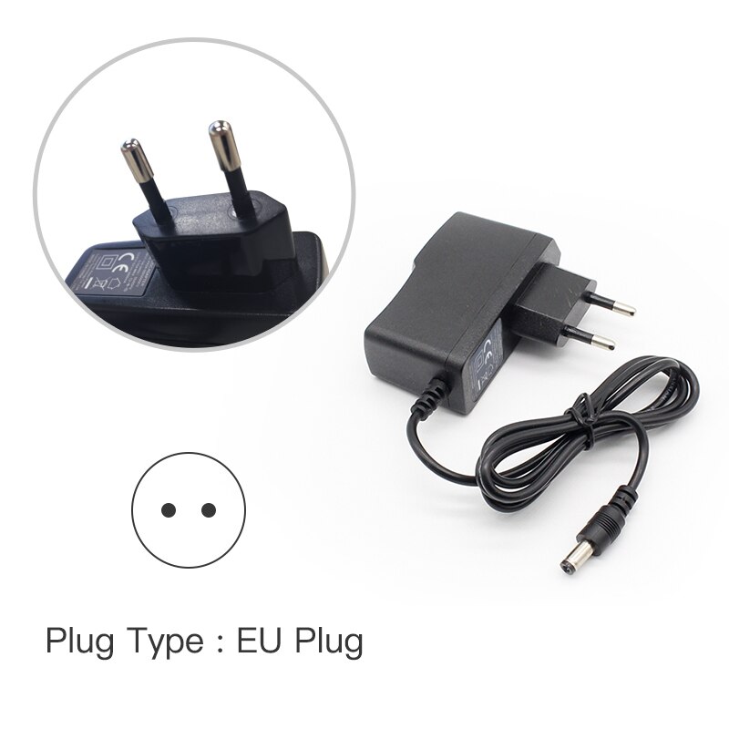 AODIN-Adaptador de proyector DC 5V 3A para D05 M6S M6plus M6 T89A DLP, que incluye mini proyector enchufe para UE, EE. UU. Y Reino Unido: EU Adapter