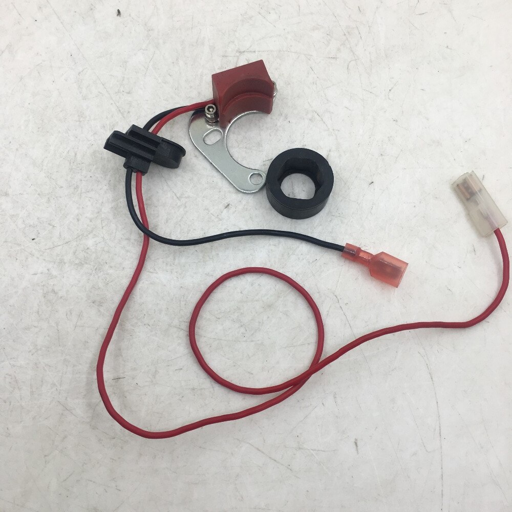 Sherryberg elektronisk tændingssæt til lucas 22 d 6 23 d 6 25 d 6 distributør med powermax rød rotorarm elektrisk sæt