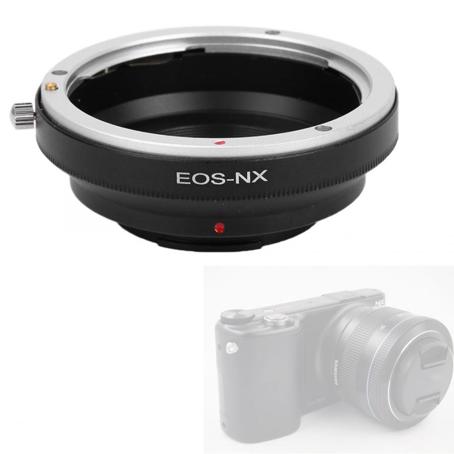 Anneau adaptateur d'objectif en alliage d'aluminium de EOS-NX pour objectif de montage Canon EOS pour accessoires de caméra de montage Samsung NX