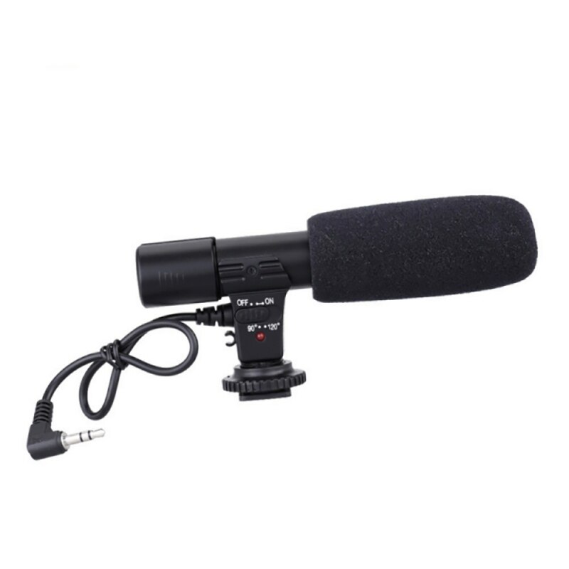 MIC-01Computer Condenser Microphone Wired Uni-directional Microphones For SLR Cameras DV Camcorder Projector Interview Recording