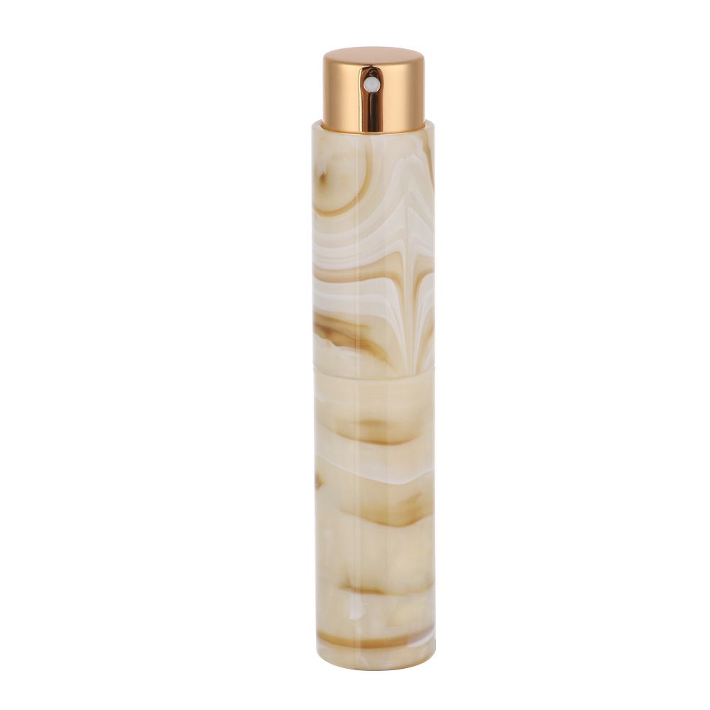 10ml Parfüm zerstäuber flaschen nachfüllbare Mini-Reise größe leere ParfüFrau pritze Marmor aufbringen tragbare auslaufs ichere Sprüh flasche: Gold