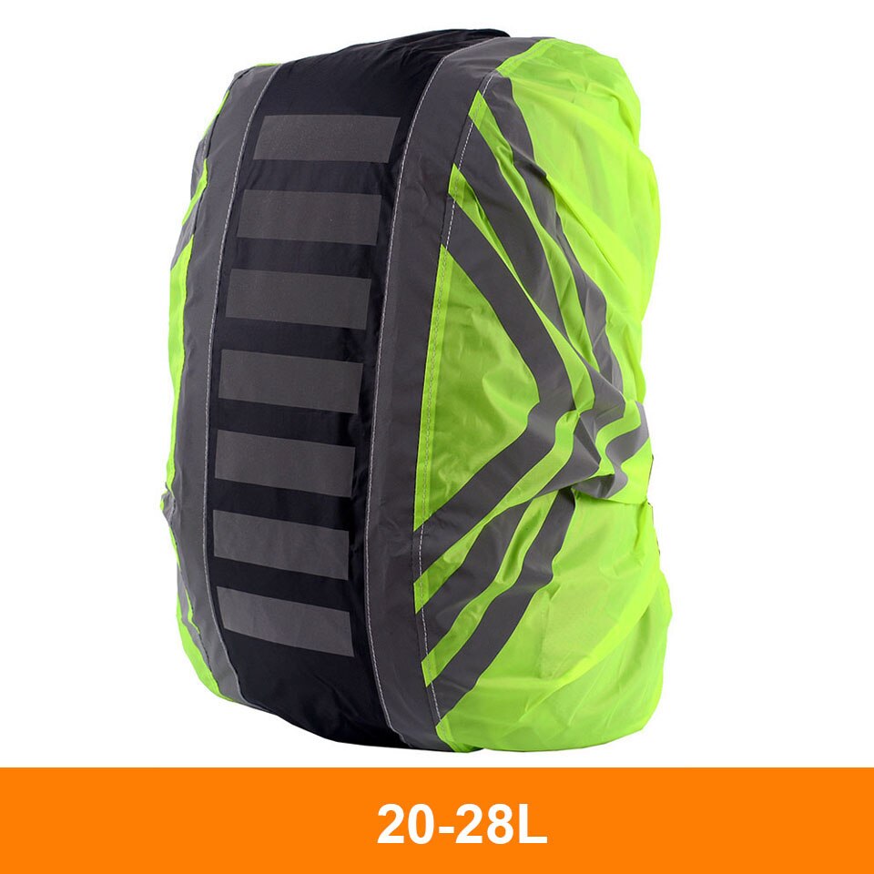 Outdoor Bag Cover Rain Waterproof Covers Reflective Backpack Dust Covers For Riding Cycling Camping Hiking Sports Bags Raincover
