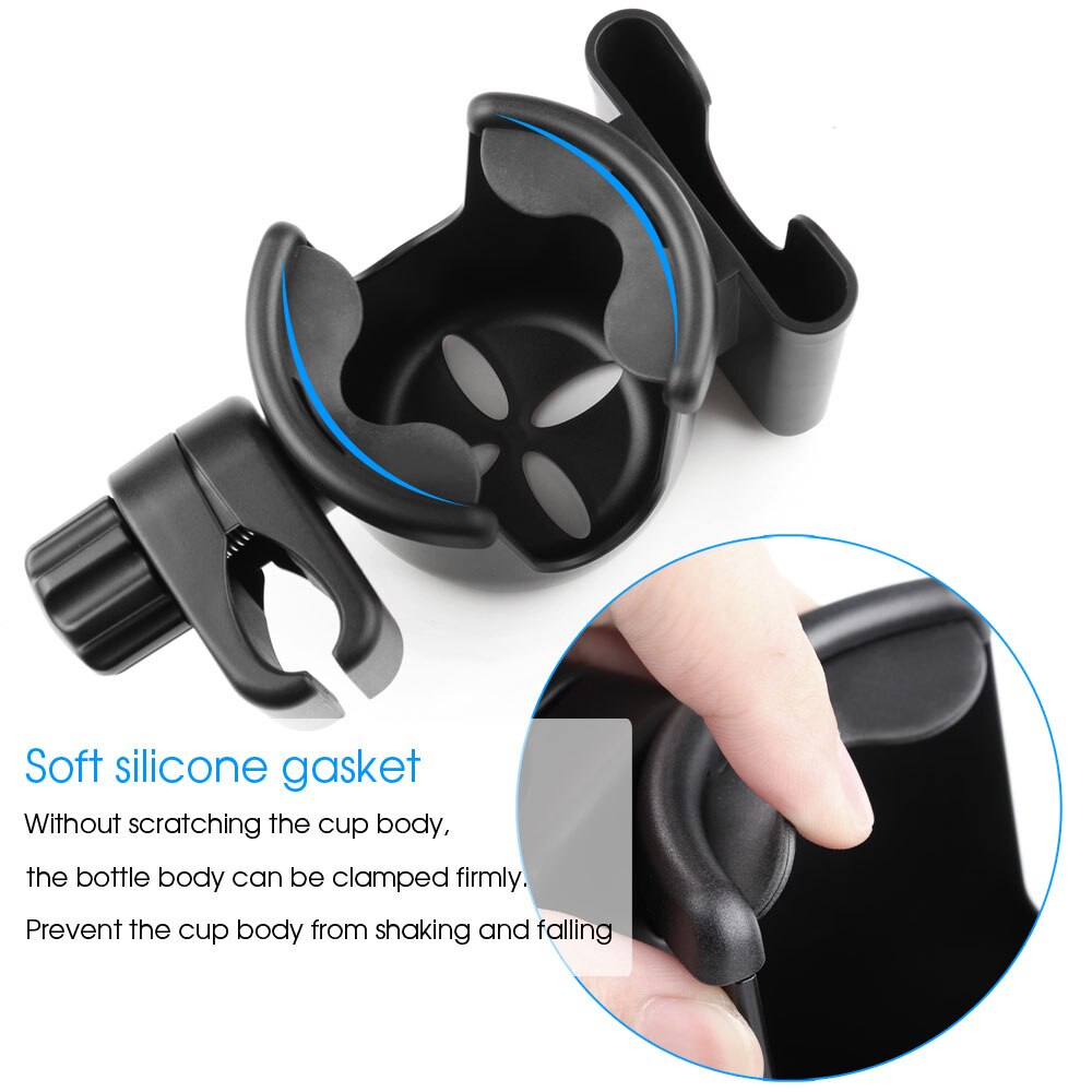 Durable Music Mic Stand Cup Water Bottle Drink Holder Phone Holder Clamp Mount For Microphone Stand Music Stand