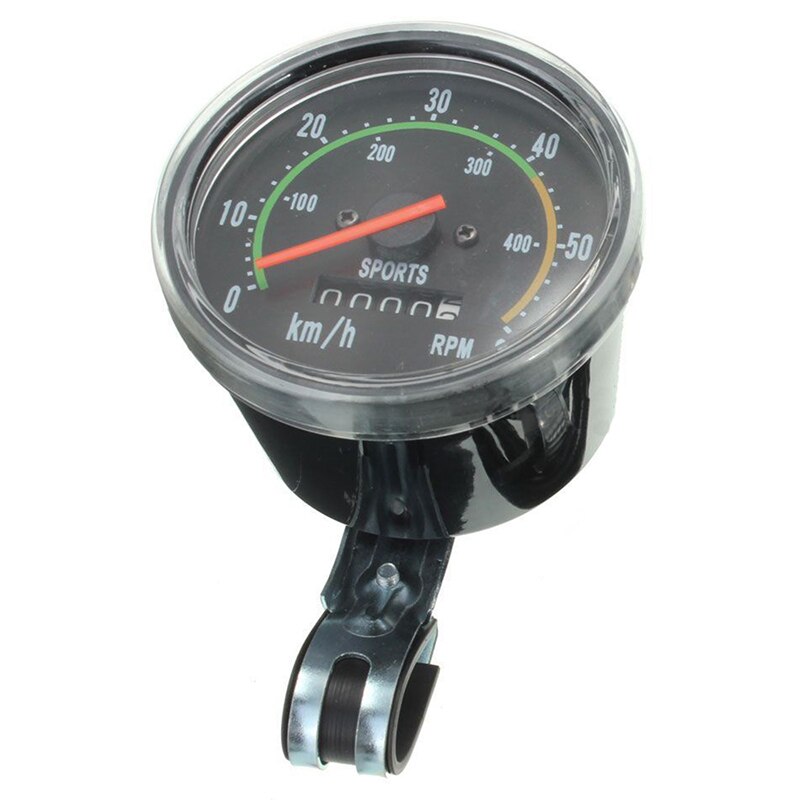 Mechanical Odometer Speedometer Resettable RPM For Bicycle Bike Motorcycle